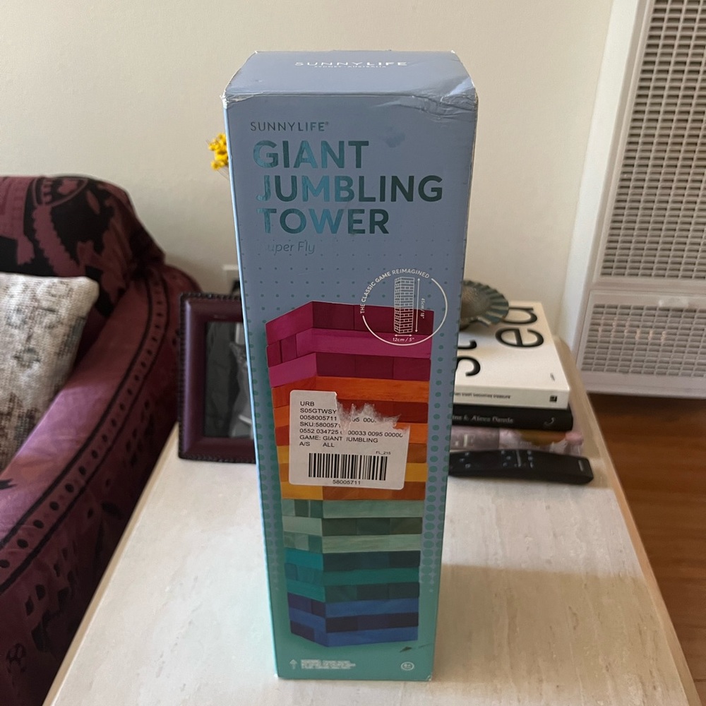 Sunnylife Giant Jumbling Tower
